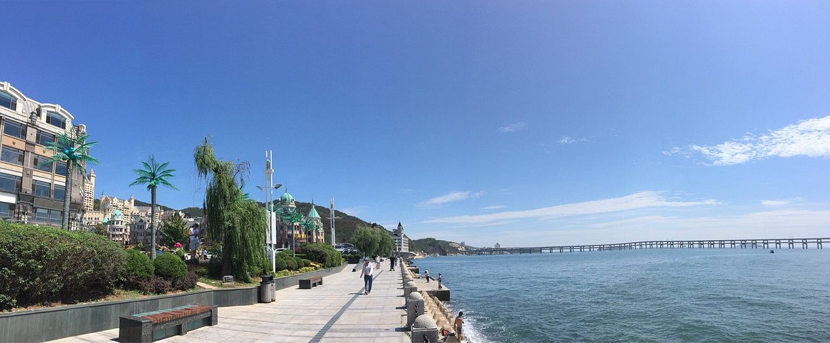 大连滨海海岸线
