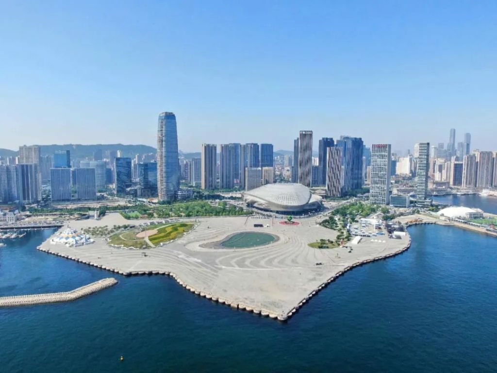 大连滨海城市风景